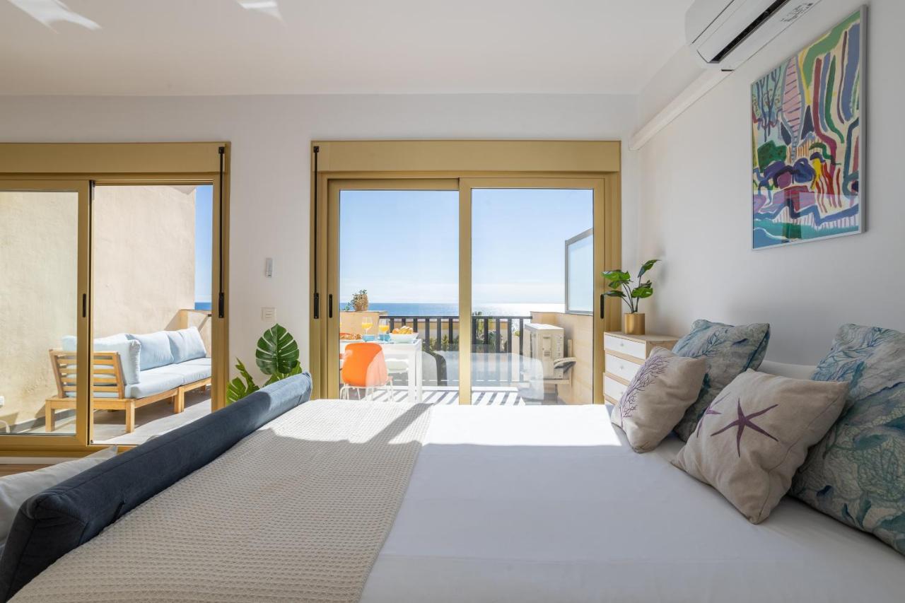 Oleholidays 344 Romana Playa Con Vistas Al Mar Marbella Exteriör bild