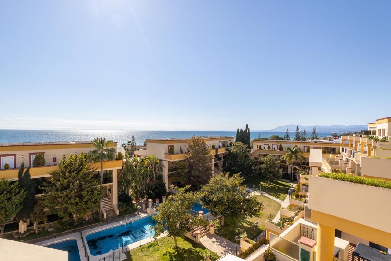 Oleholidays 344 Romana Playa Con Vistas Al Mar Marbella Exteriör bild