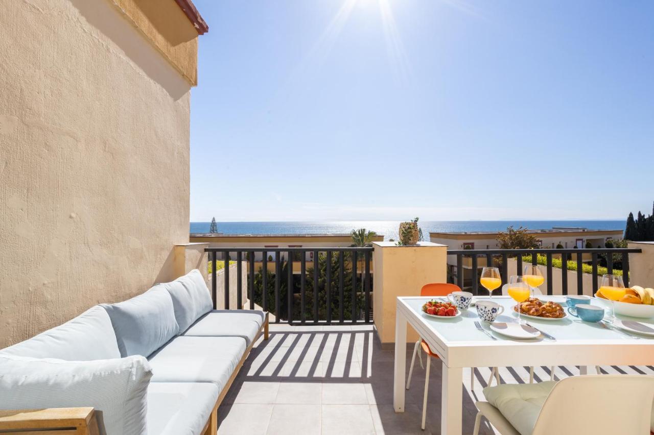 Oleholidays 344 Romana Playa Con Vistas Al Mar Marbella Exteriör bild